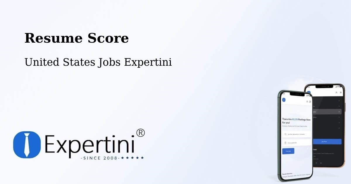 Resume Score & Job Description Match Tool – Herrin - United States Jobs Expertini